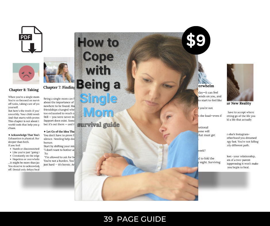 How to Cope with being a Single Mom