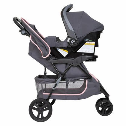 Girls Baby Stroller with Car Seat Travel System Playard Swing Bouncer High Chair