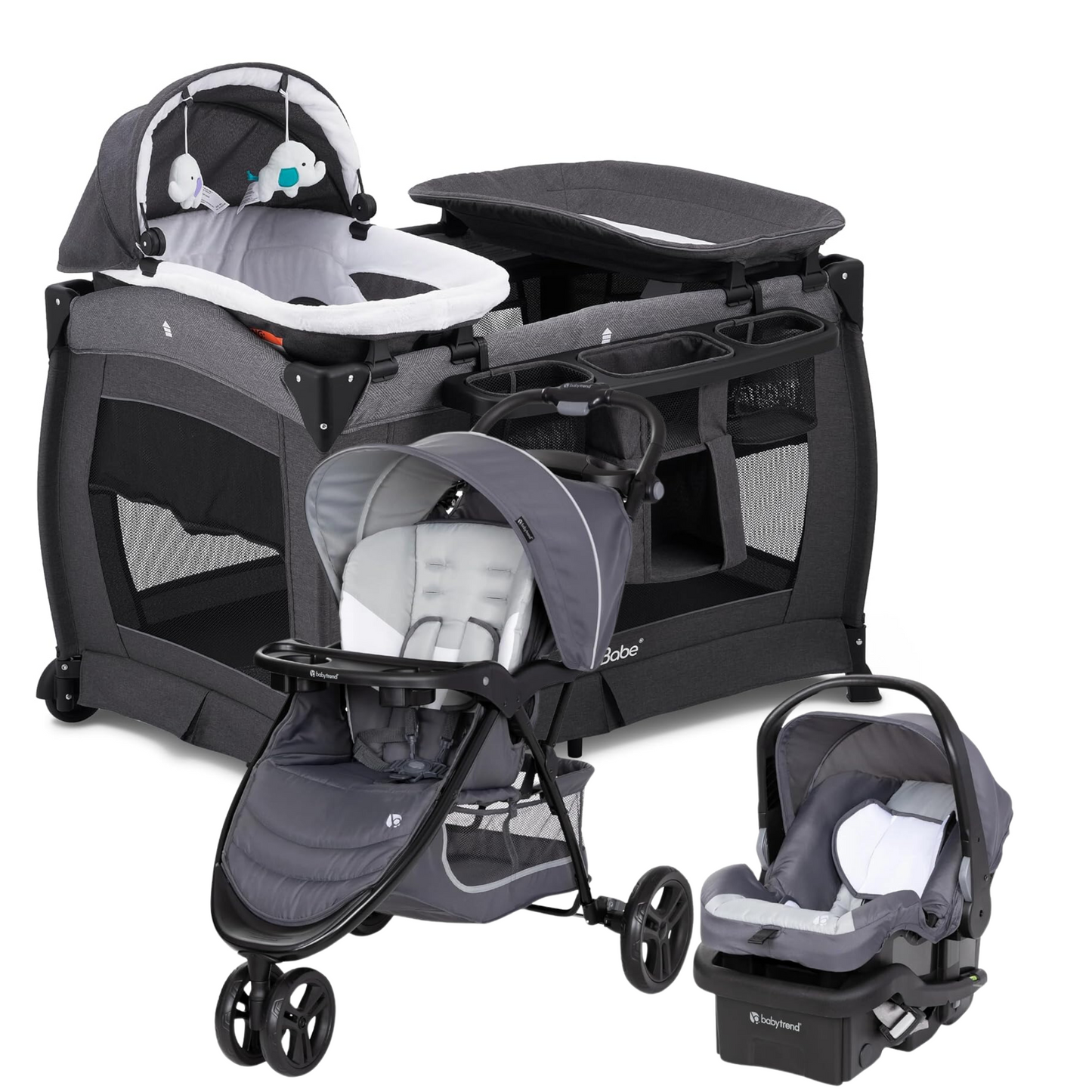 Baby Boy Travel System Combo Set