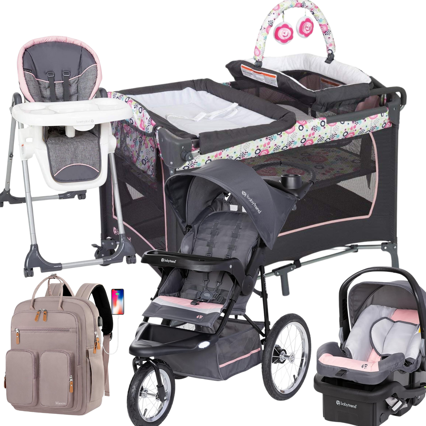 Baby Trend Expedition Jogger Travel System Combo