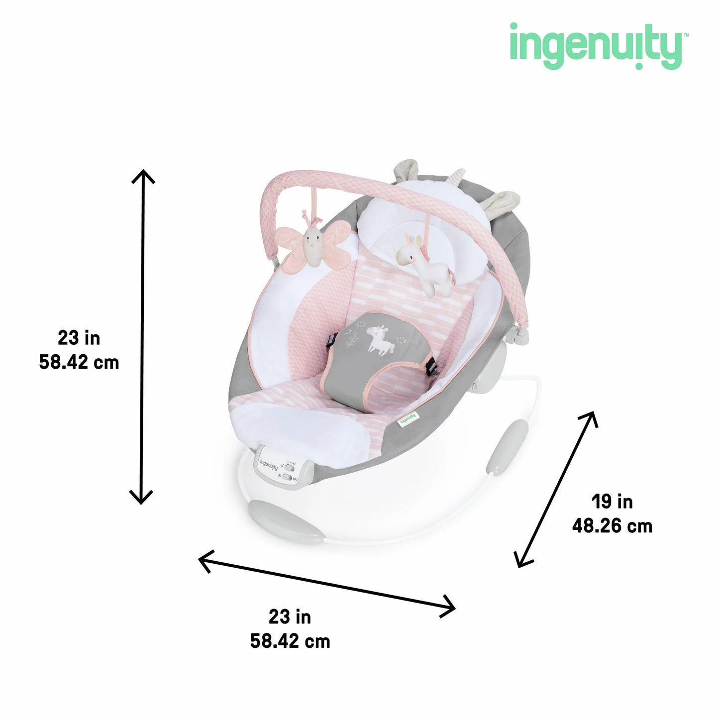Baby Trend Stroller Car Seat Travel System Combo Pink/Gray