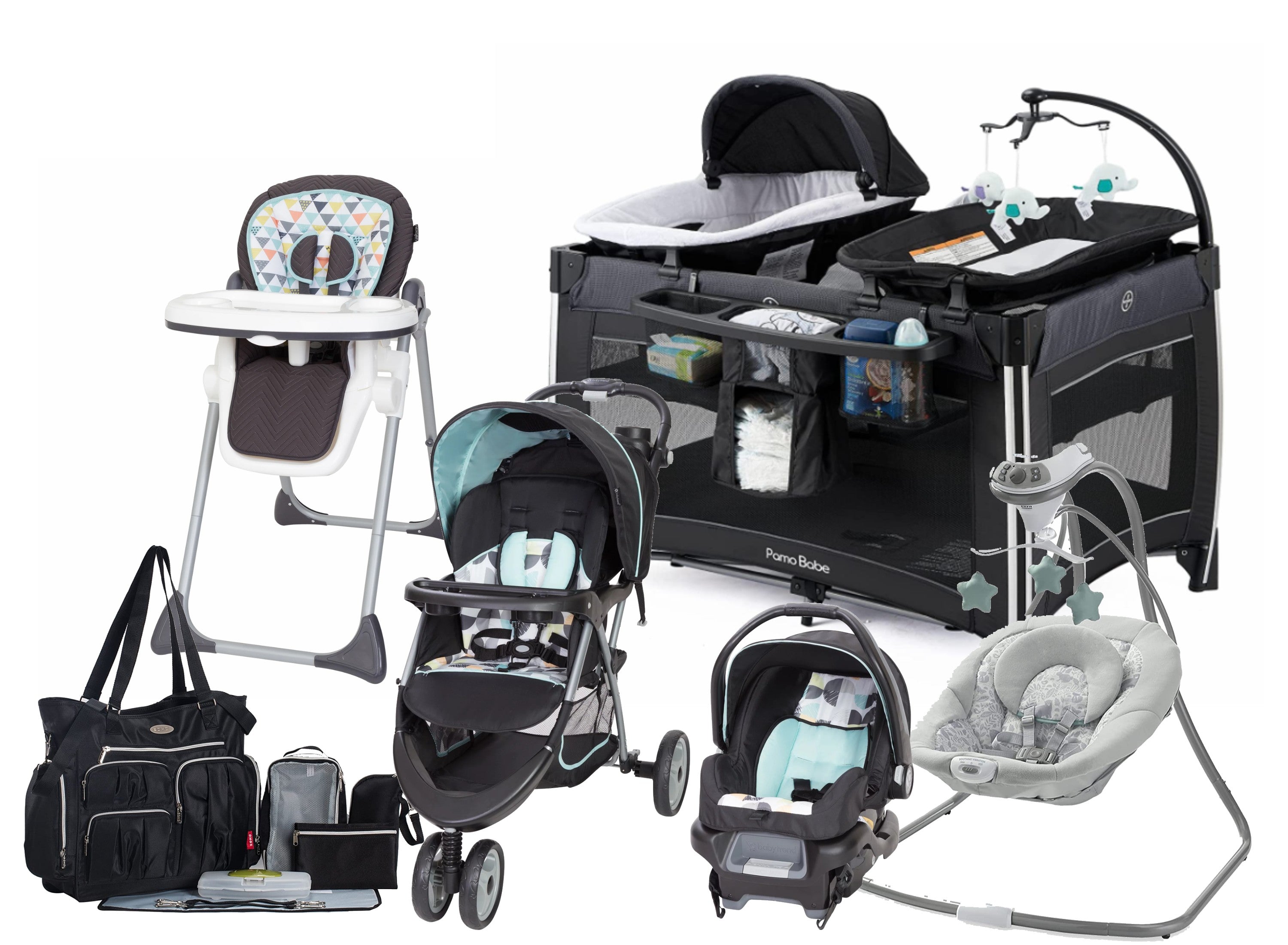 Car seat and stroller best sale combo boy