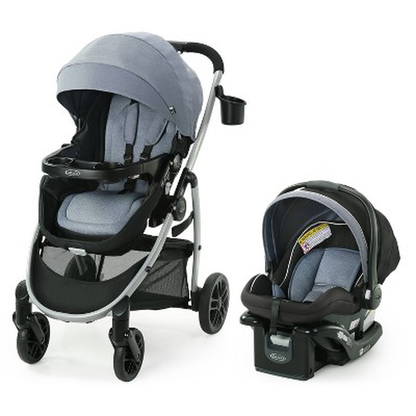 Graco Modes Pramette Baby Stroller Travel System with Infant Car Seat Combo