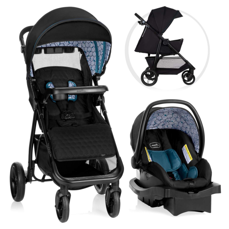 Baby Stroller Travel System with LiteMax Infant Car Seat Combo