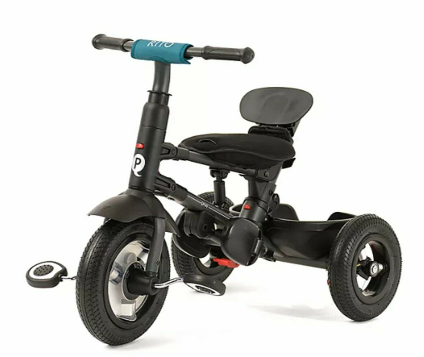 QPlay Rito Plus Folding Stroller Trike Kids Toddlers Riding - Teal