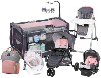 Baby Stroller with Car Seat Combo Chair Bag Playard Travel System (Choose Set)