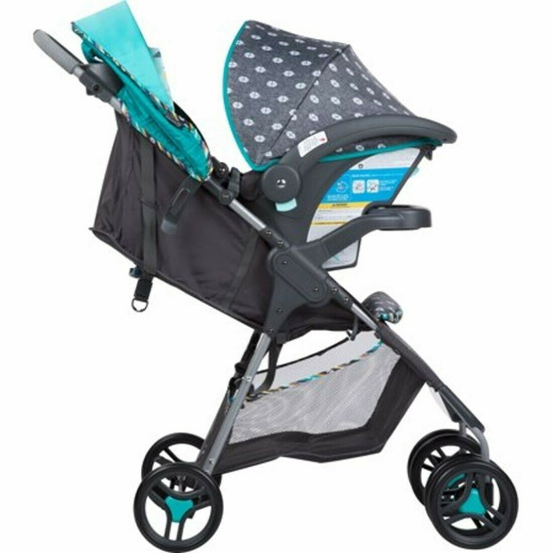 Baby Boy Combo Travel System Set Stroller With Car Seat Playard