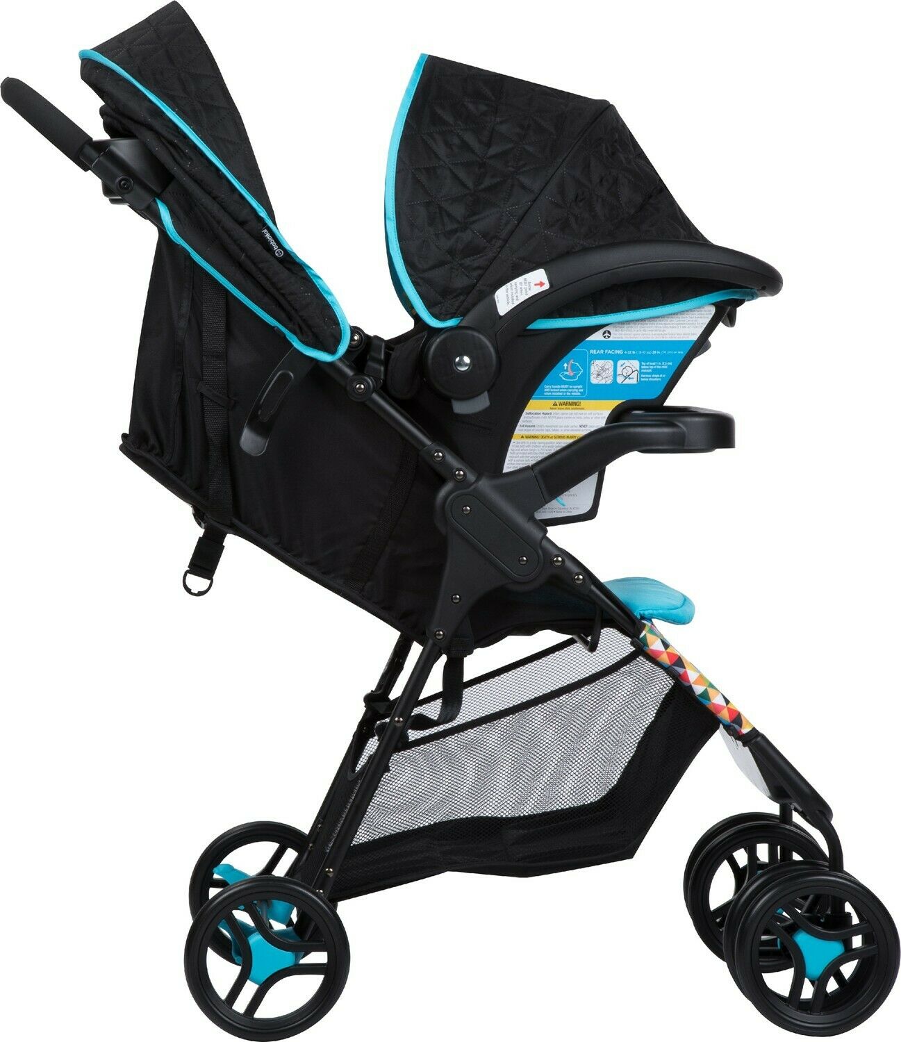 Infant Baby Stroller Car Seat Newborn Playard with Mattress High Chair Combo
