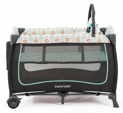 FitFold Baby Stroller Jogger Travel System with Car Seat Playard Bag Combo New