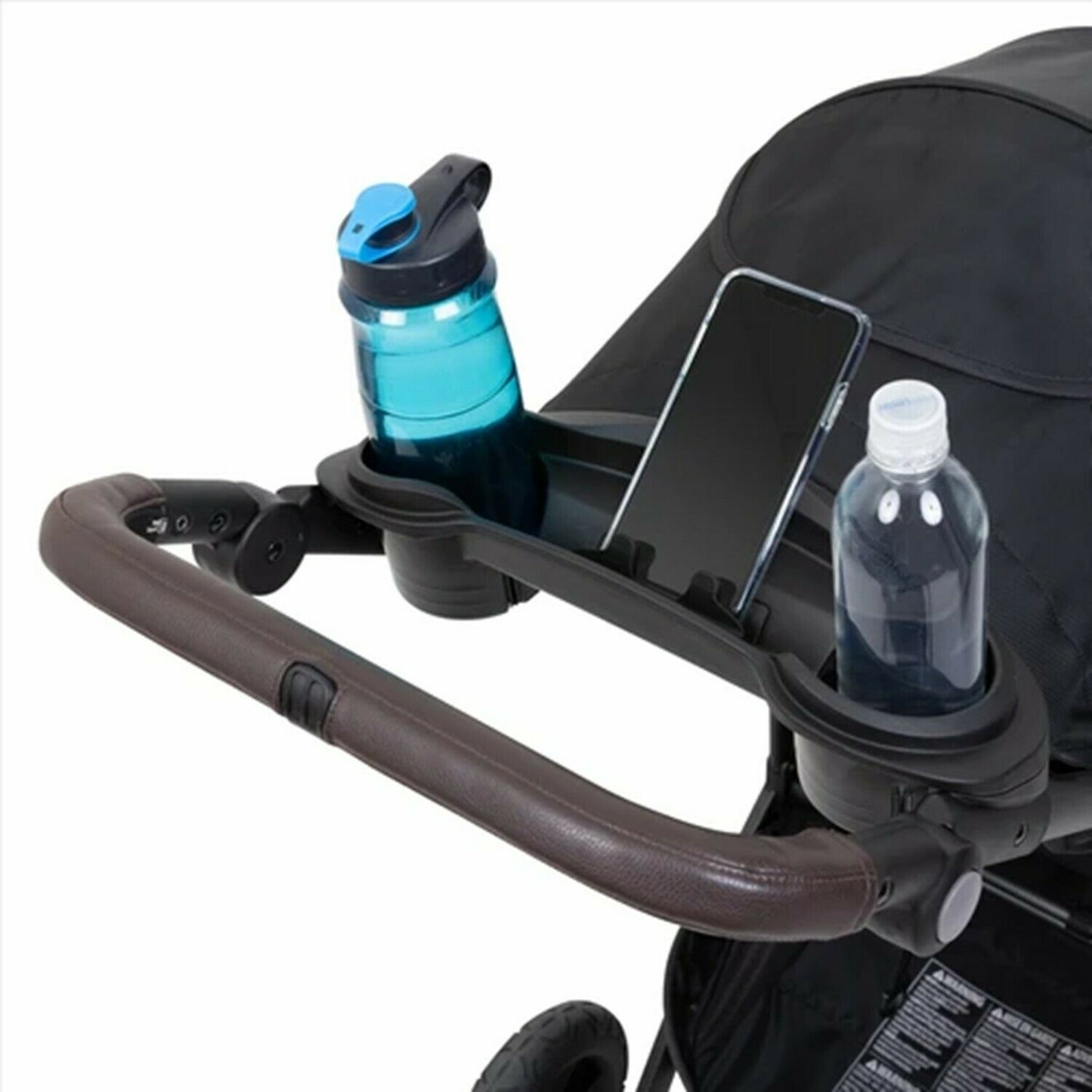 Baby Stroller with Car Seat Infant Toddler Travel System Combo Black/Brown