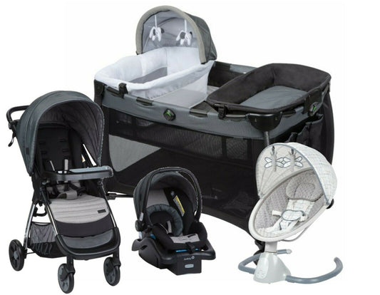 Baby Stroller Combo with Car Seat Playard Infant Newborn Swing Travel System