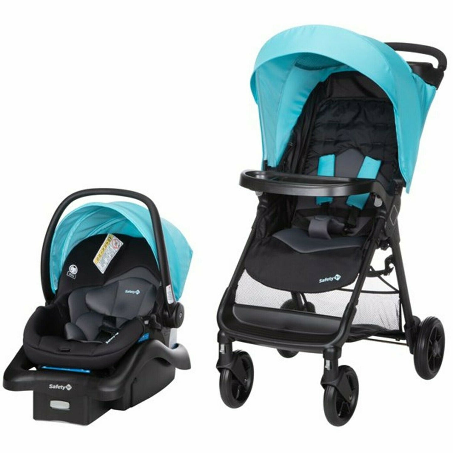 Baby Stroller Travel System with Car Seat High Chair Infant Playard Crib Combo