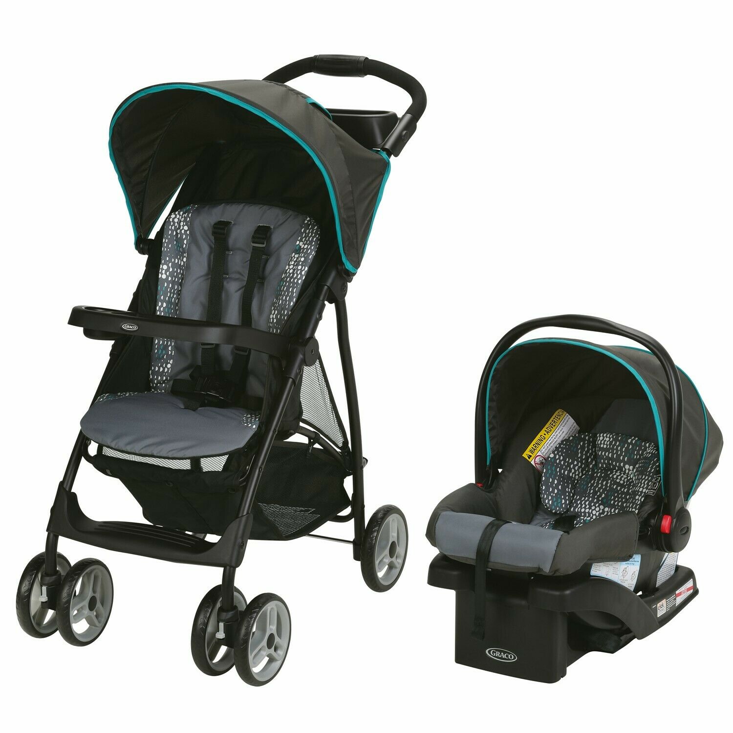 Graco snugride 30 top car seat stroller combo