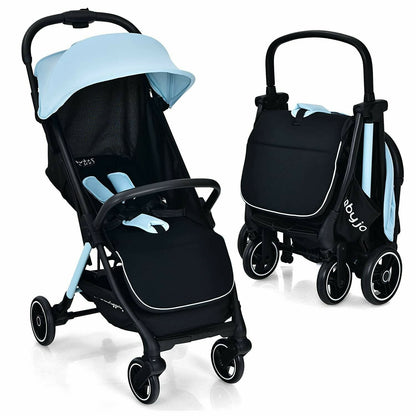 Lightweight Baby Stroller Foldable Compact Travel Stroller for Airplane - New