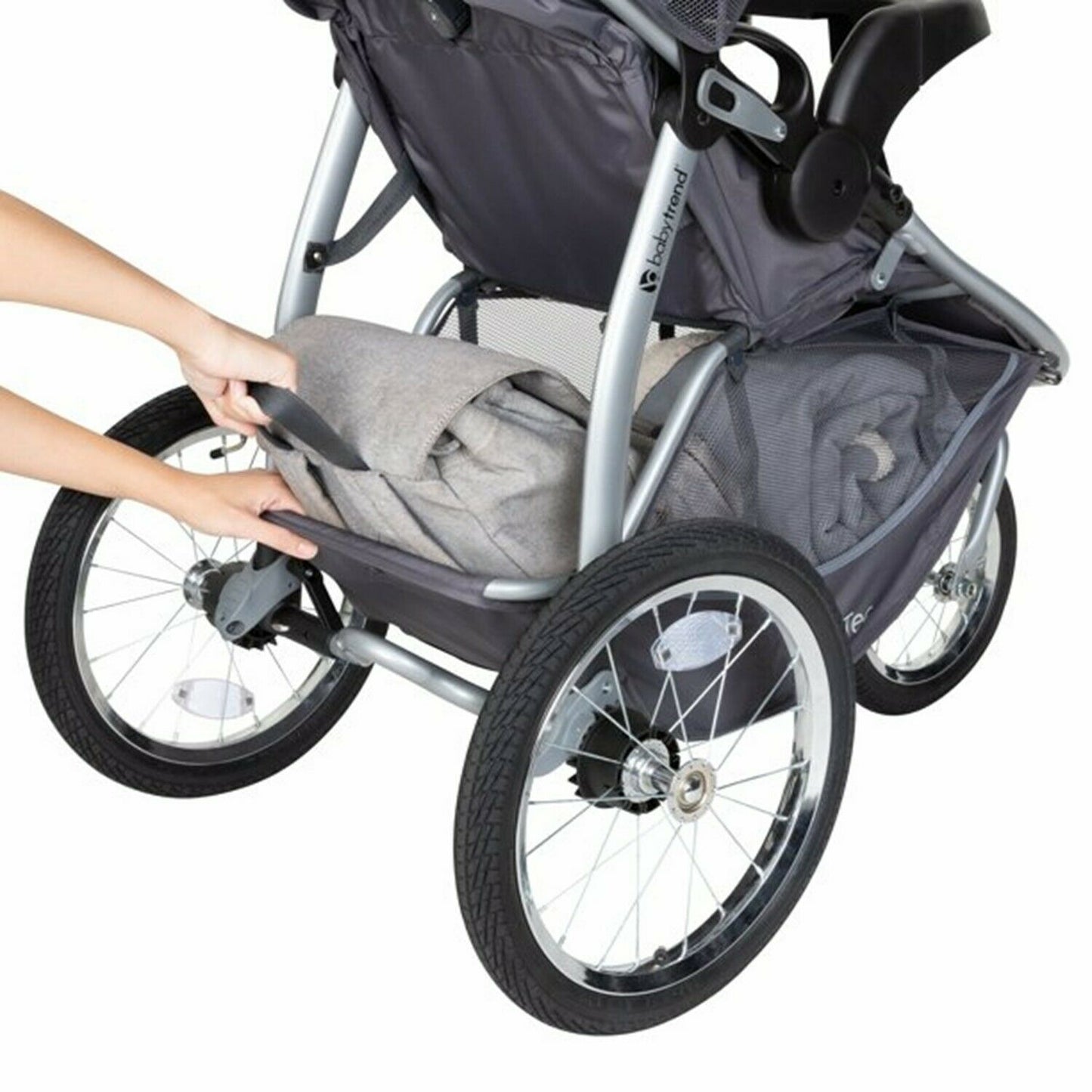 Baby Trend Stroller with Car Seat Expedition Race Tec Travel System Combo