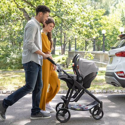 Baby Stroller Travel System with Car Seat Infant Playard Newborn Combo - Black