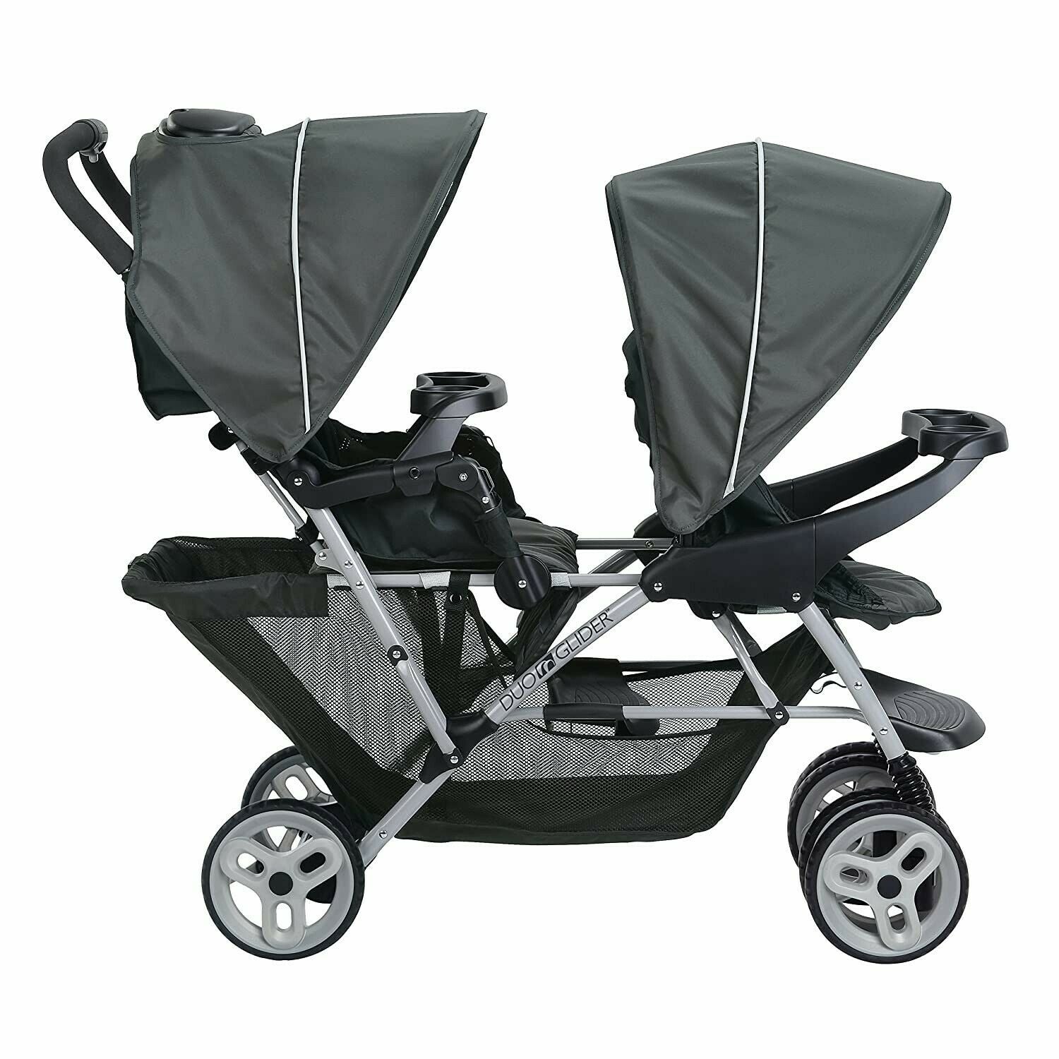 Graco double stroller 2025 with 2 car seats