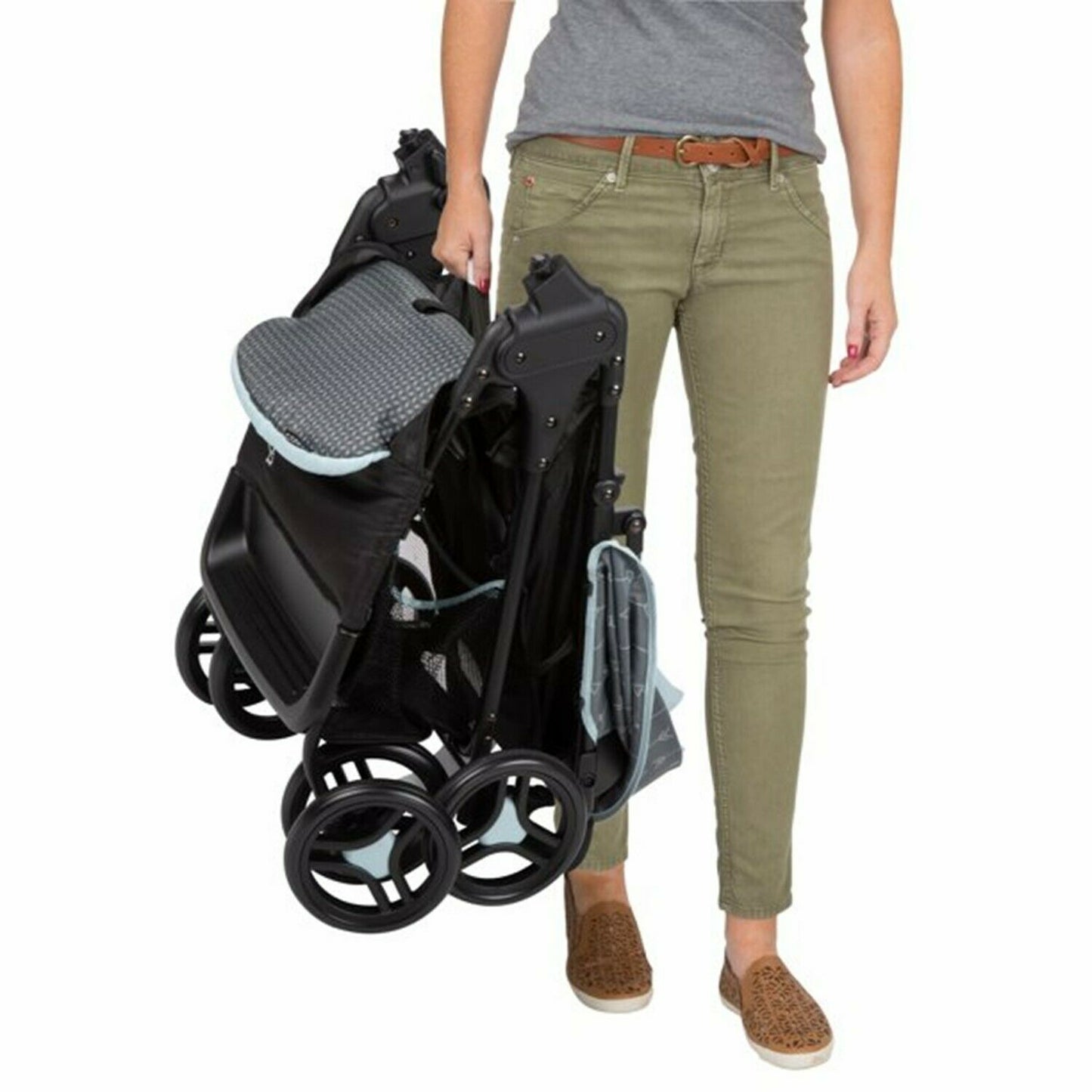 New Baby Stroller with Car Seat Combo Travel System Playard Bag High Chair Set