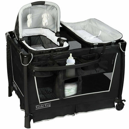 Baby Jogger Stroller with Car Seat Infant Toddler Playard Bassinet Nursery Combo