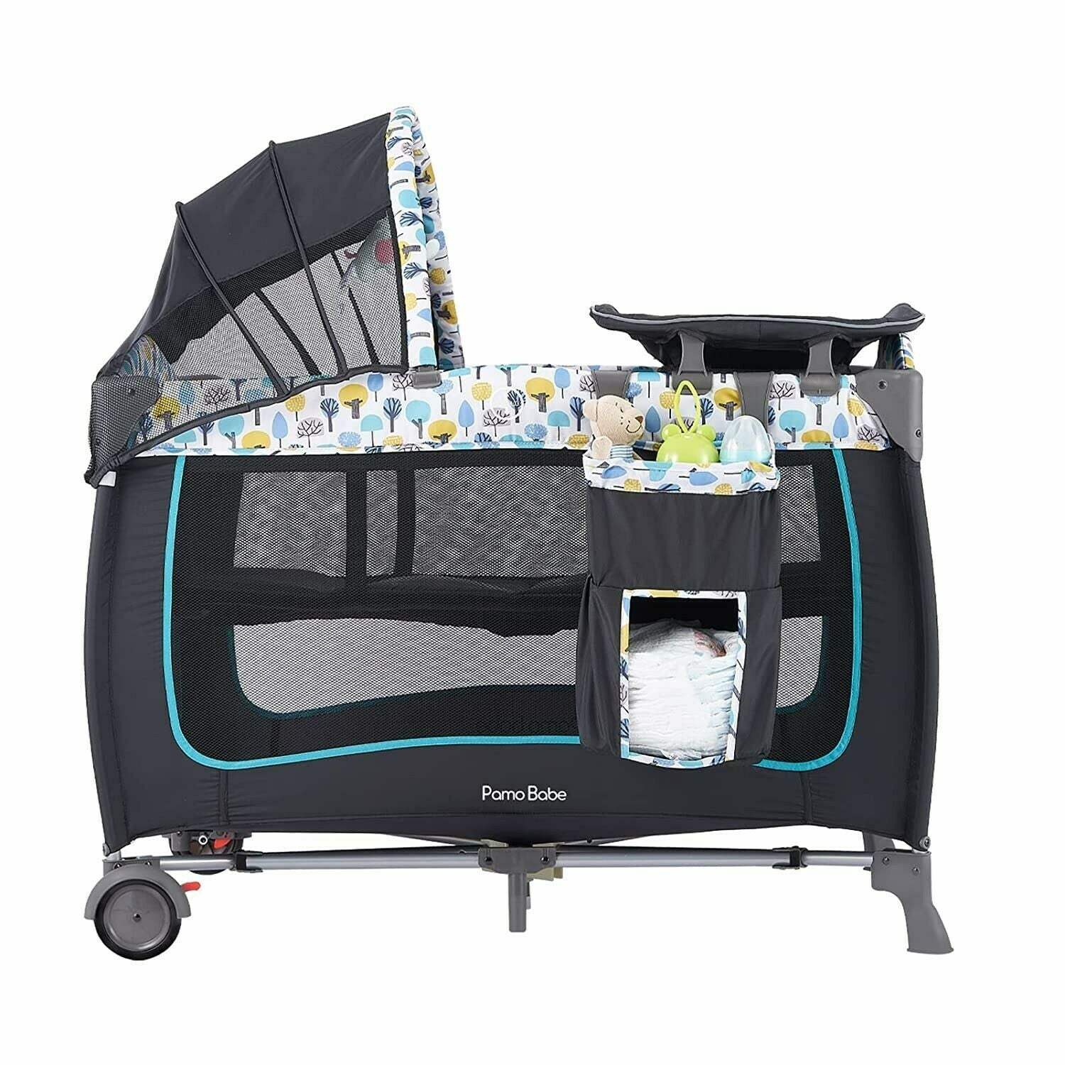 Stroller crib hot sale combo