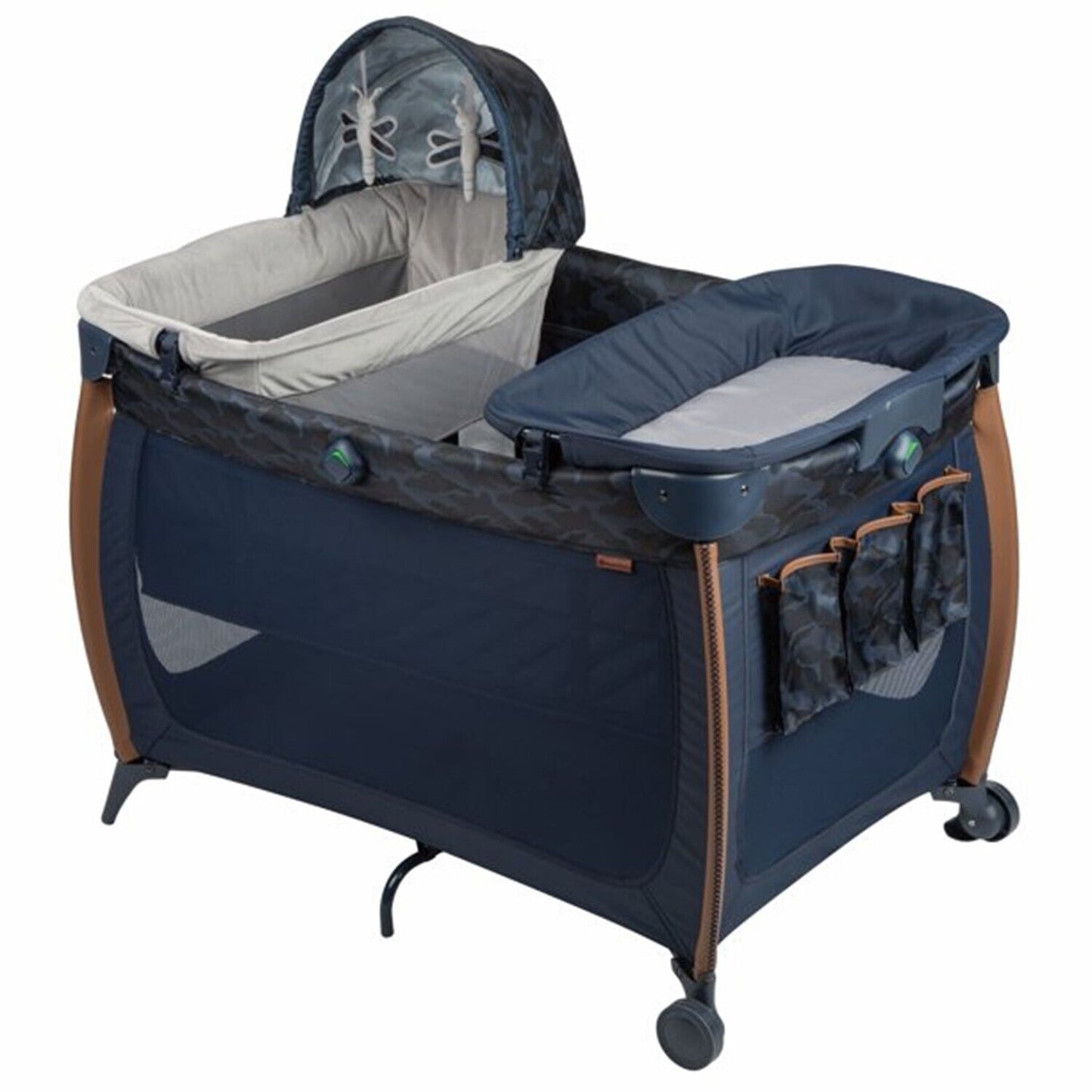 Evenflo Pivot Vizor Baby Stroller with Car Seat Playard Bassinet Travel System