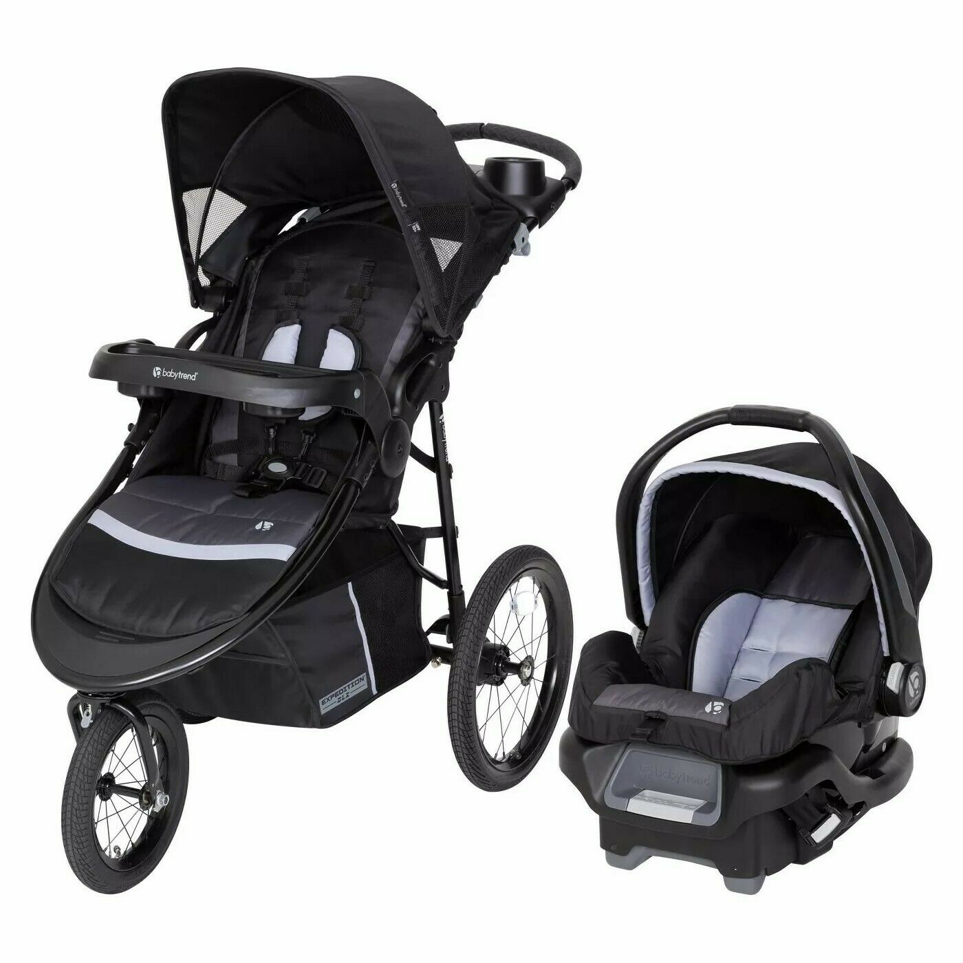 Baby Stroller Travel System with Car Seat Infant Playard Jogger Combo