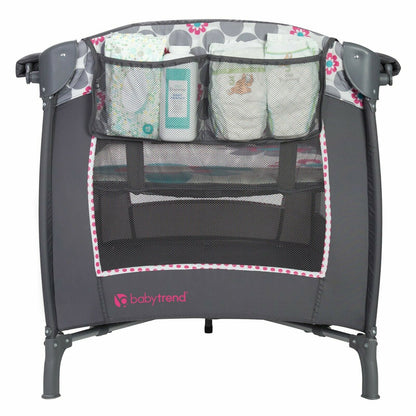 Baby Stroller with Car Seat Combo Travel System High Chair Playard Pink