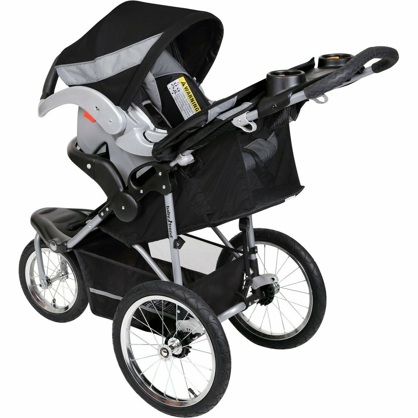 Baby Jogging Strollers Travel System with Car Seat Playard Diaper Bag Combo Set