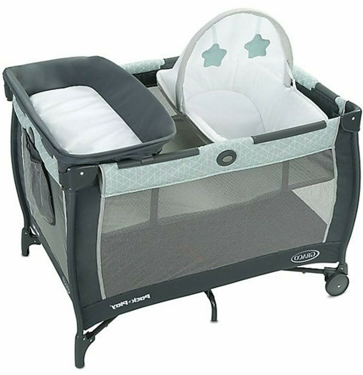 Graco Baby Stroller Travel with Car Seat Base Infant Playard Bassinet Chair New