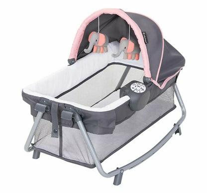 Pink Baby Stroller Travel System with Car Seat Playard Swing Bouncer High Chair