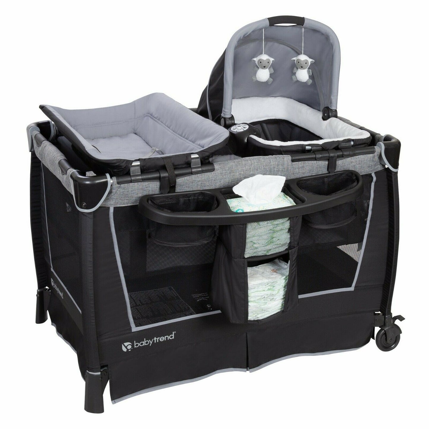 Baby Jogging Stroller with Car Seat Travel System Playard Bag High Chair TJ94522