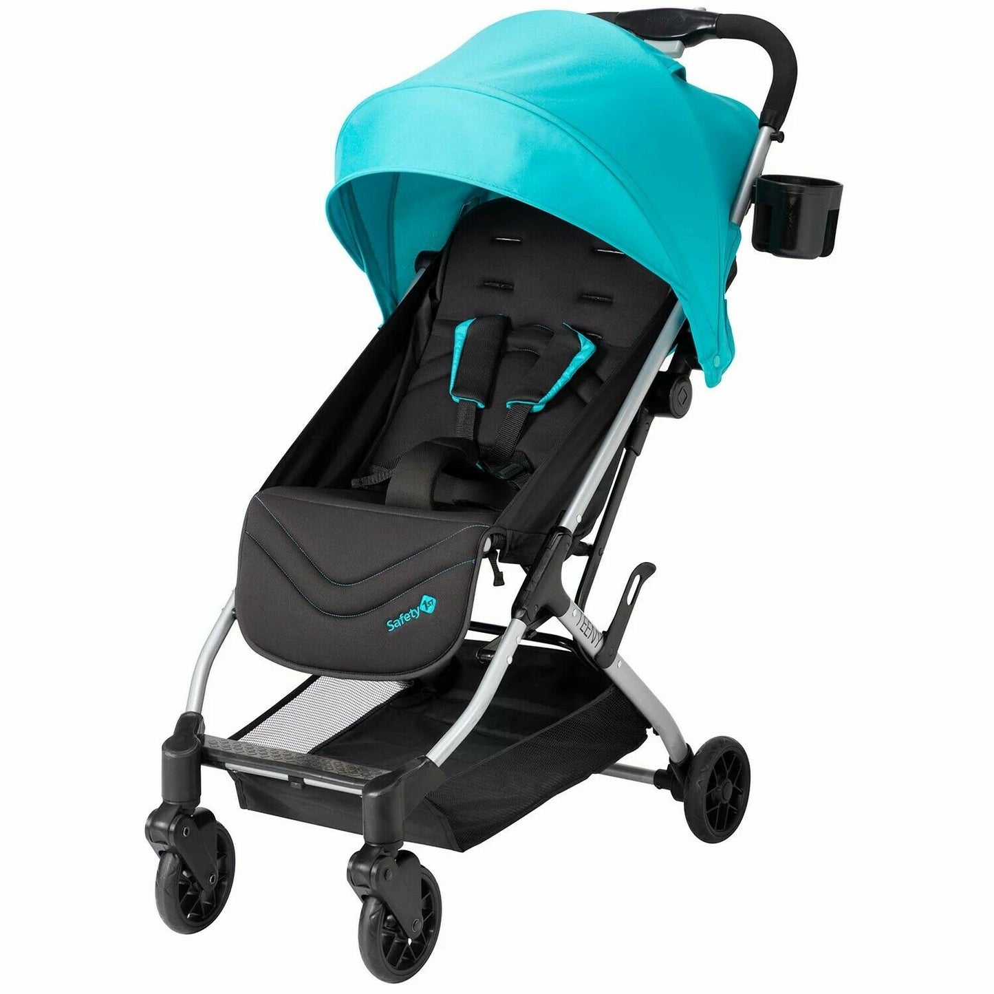 Safety 1st Ultra Compact Baby Stroller Lightweight One Hand Fold Travel - Blue