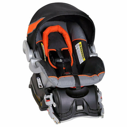 Baby Trend Jogger Stroller with Car Seat Playard Travel System Combo - Orange