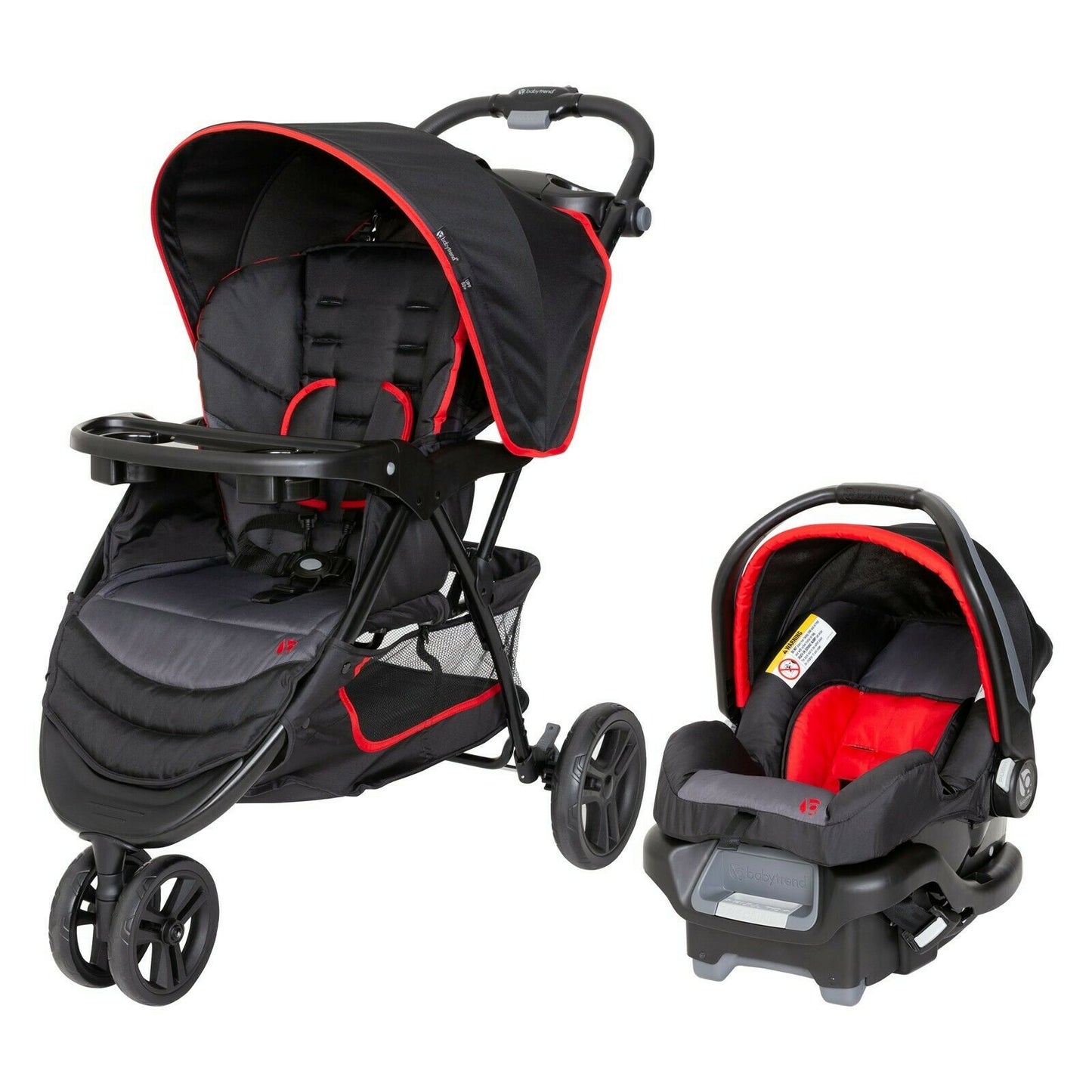 Combo Baby Stroller with Car Seat Infant Playard High Chair Travel System