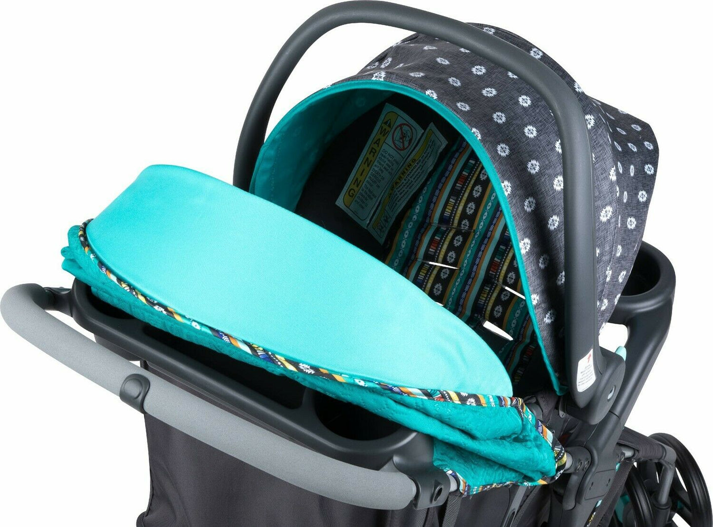 Baby Stroller with Car Seat Boy Travel System Diaper Bag Nursery Basinet Combo