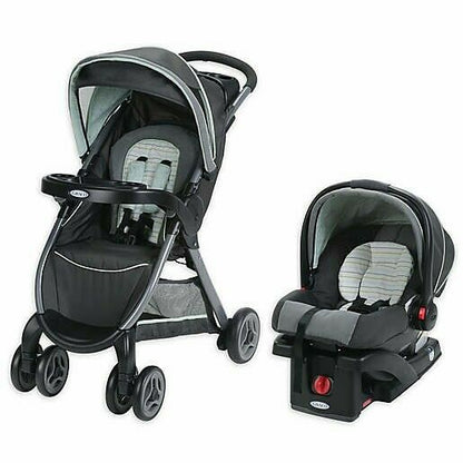 Baby Stroller with Car Seat Travel System Diaper Bag Playard Swing Combo