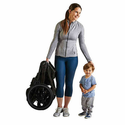 Graco Jogger Stroller Travel System with SnugRide 35 LX Car Seat Combo Black