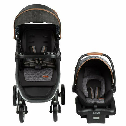 Baby Stroller with Car Seat Infant Basinet Diaper Bag Travel System Combo