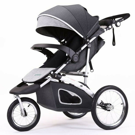 Cynebaby Baby Jogging Stroller 3 Wheel Compact Light Weight Stroller Infant Kids
