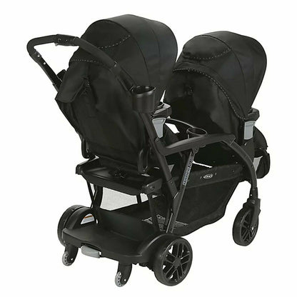 Graco Double Baby Stroller with 2 Car Seats Twin Combo Set