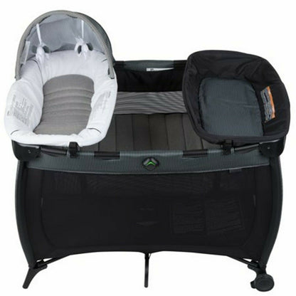 Baby Stroller with Car Seat Travel System Diaper Bag Nursery Bedside Crib Combo