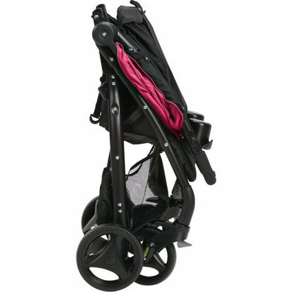 Newborn Baby Stroller with Car Seat High Chair Playard Travel System Combo Pink