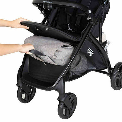 Baby Stroller with Car Seat Playard High Chair Glider Combo Travel System Black
