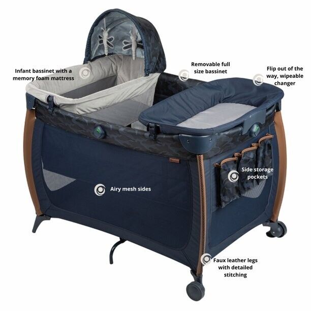 Evenflo travel bassinet online