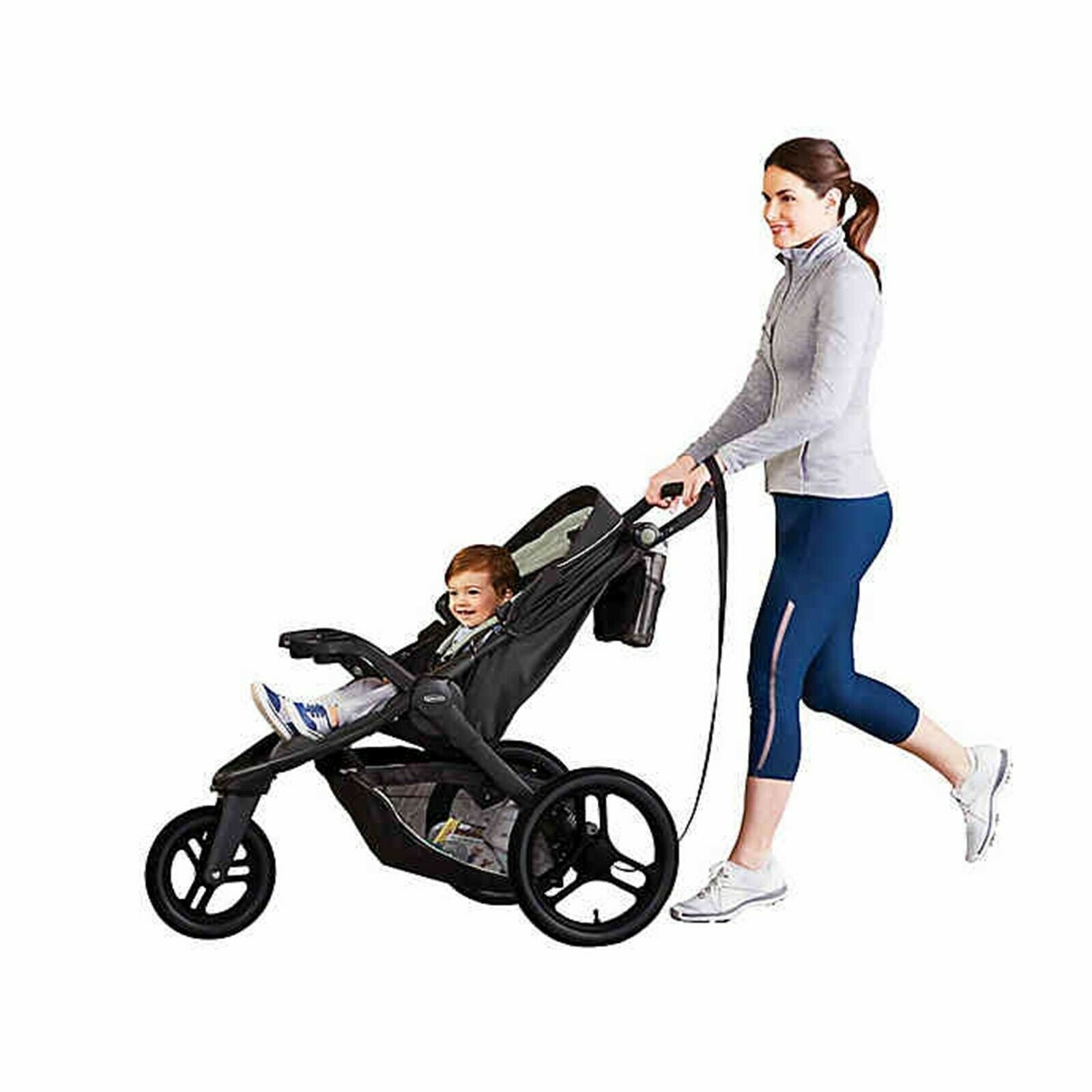 Graco Jogger Stroller Travel System with SnugRide 35 LX Car Seat Combo BabyStrollerSets