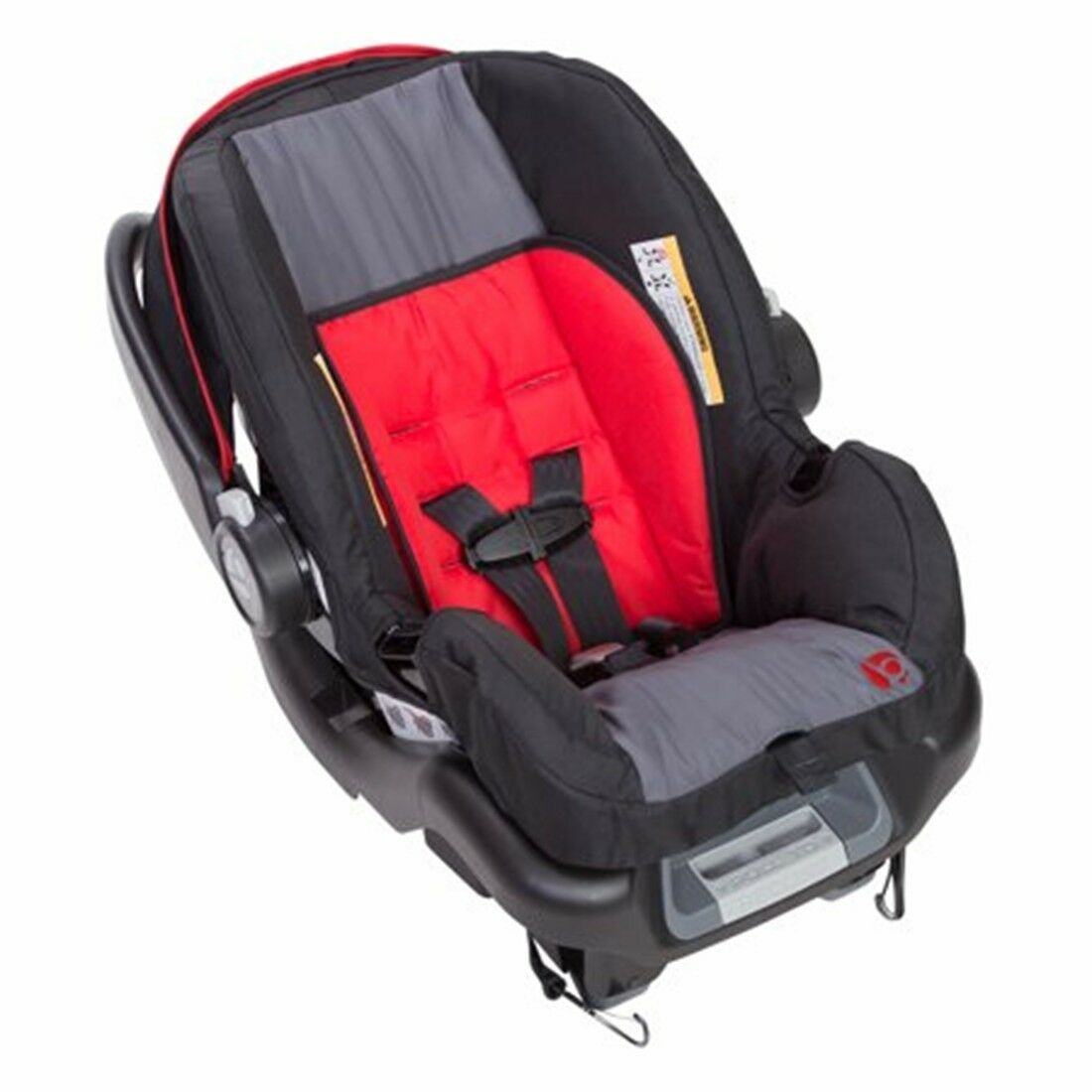 Baby Trend Sit n Stand Double Stroller with One Car Seat Combo Set Red/Black