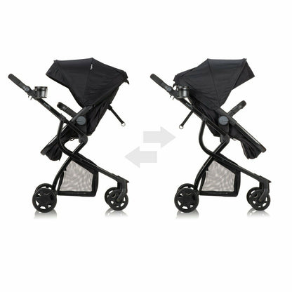 Baby Stroller with Car Seat Travel System Diaper Bag Nursery Bedside Crib Combo