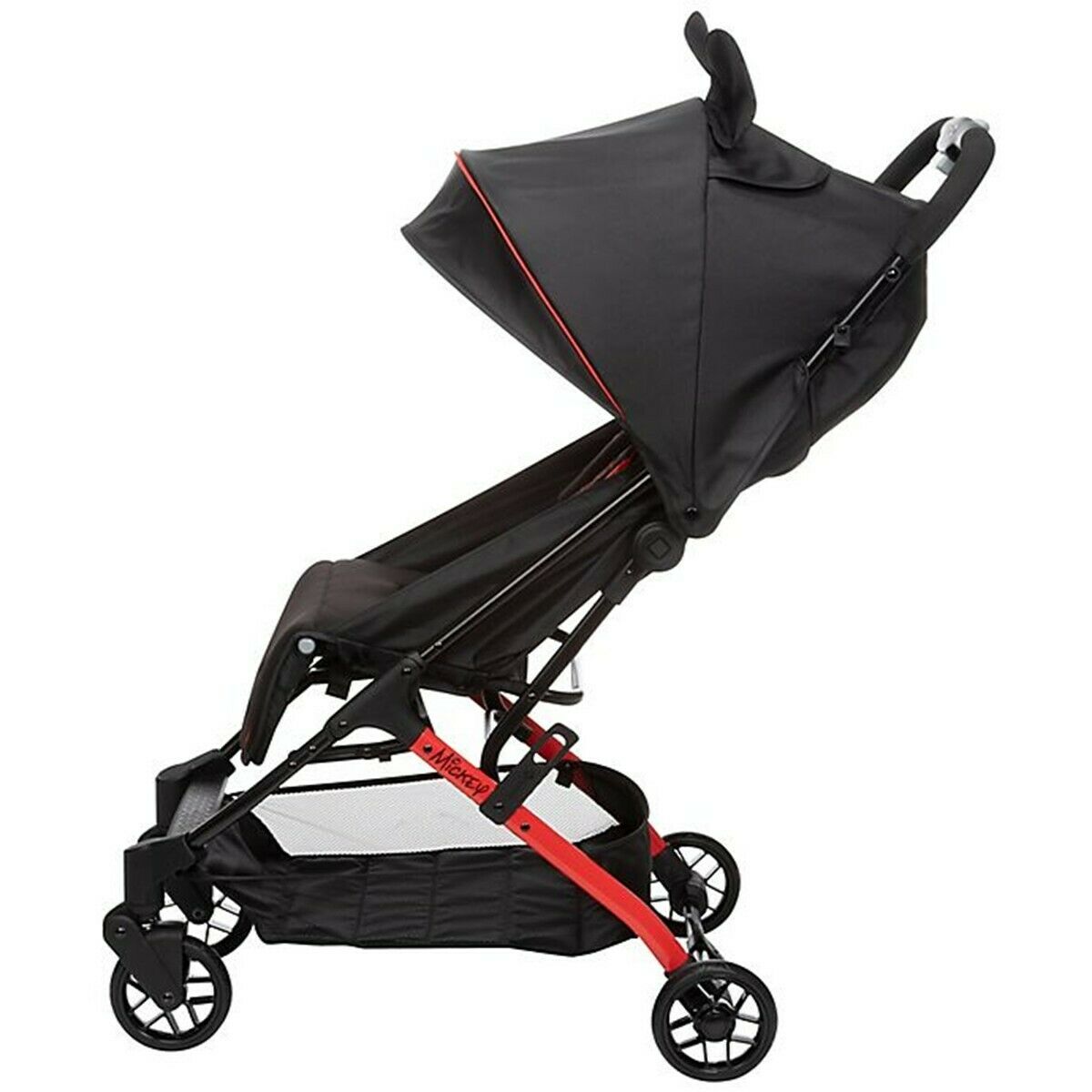 Disney Baby Boy Stroller Single Ultra Compact Travel Mickey Mouse Red-Black