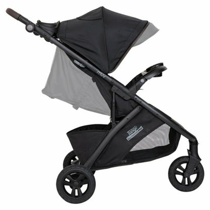 Baby Stroller with Car Seat Infant Toddler Travel System Combo Black/Brown