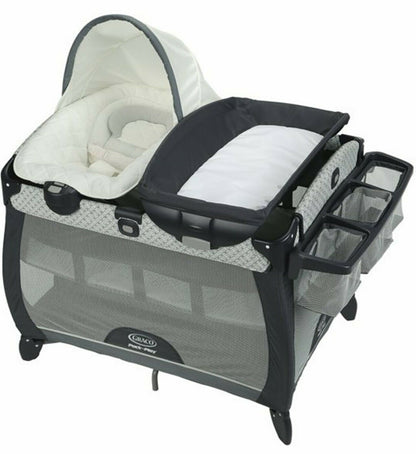 New Baby Stroller with Car Seat Travel System Playard High Chair Graco Combo